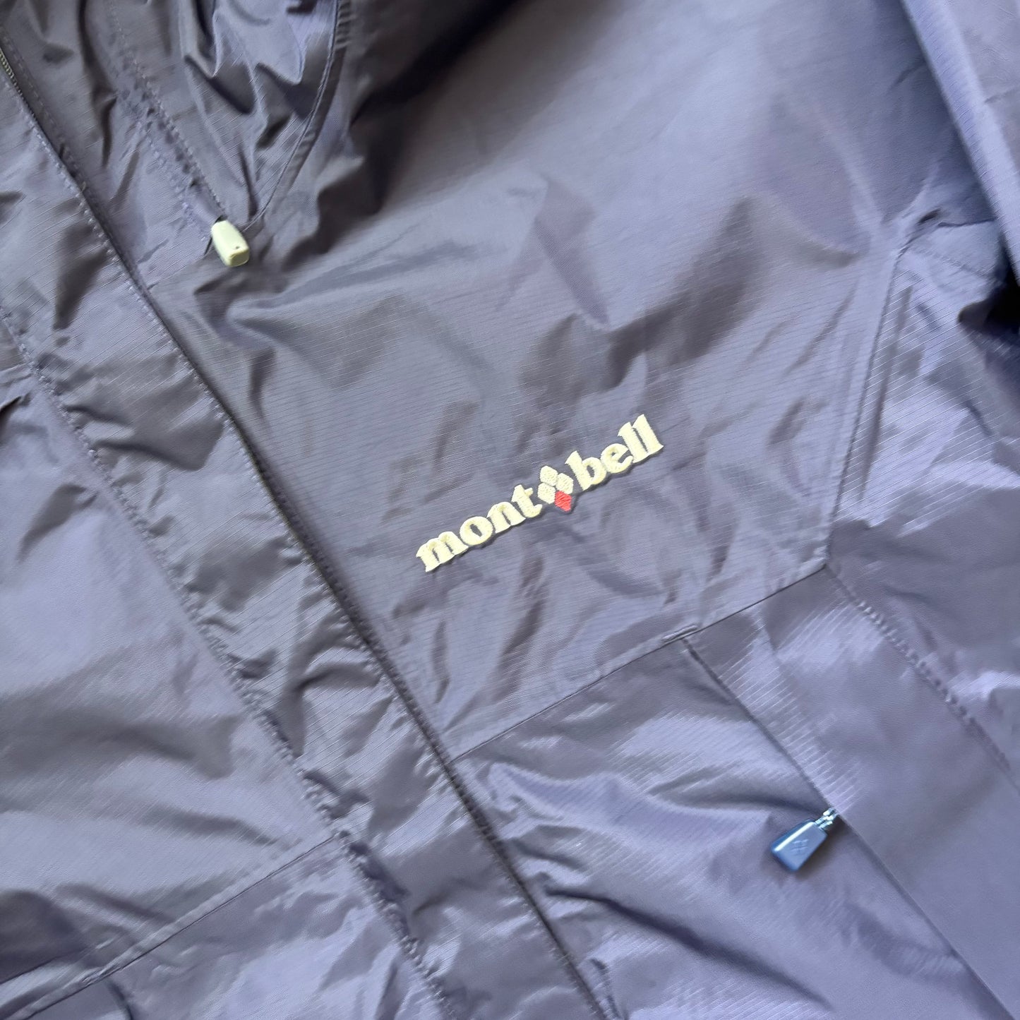 Montbell navy blue waterproof shell jacket (M)
