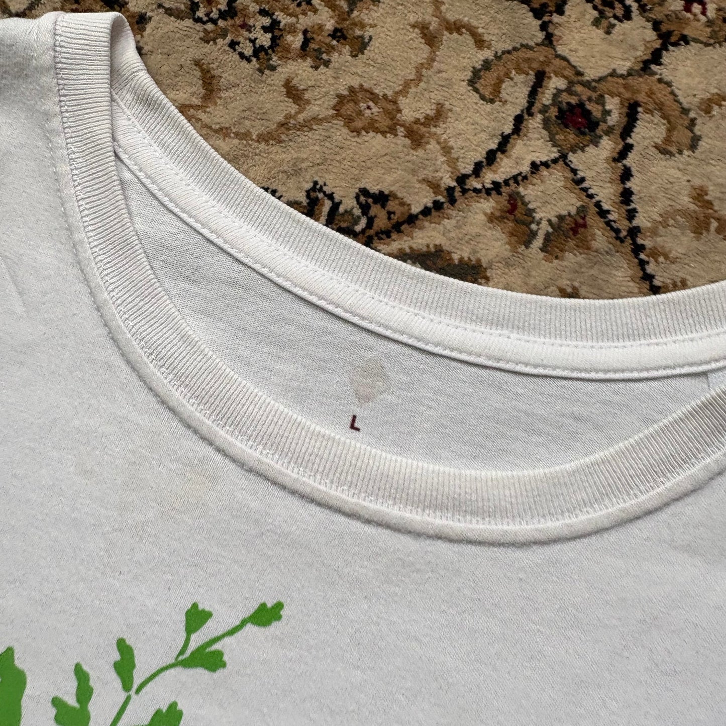 Montbell white frog tshirt (WMNS L)