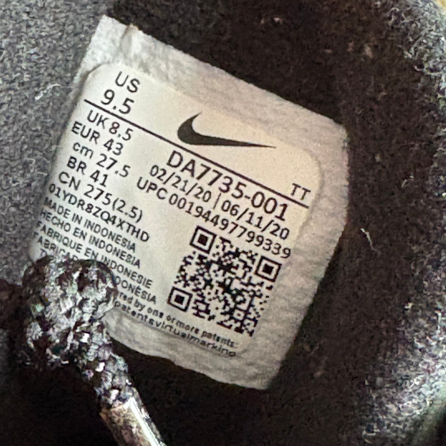 Nike air max 95 aurora green (UK8.5)