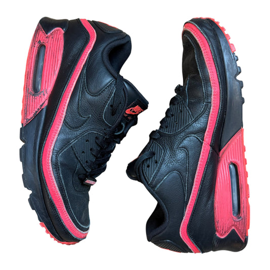 Nike X UNDFTD air max 90 black/red (UK10)