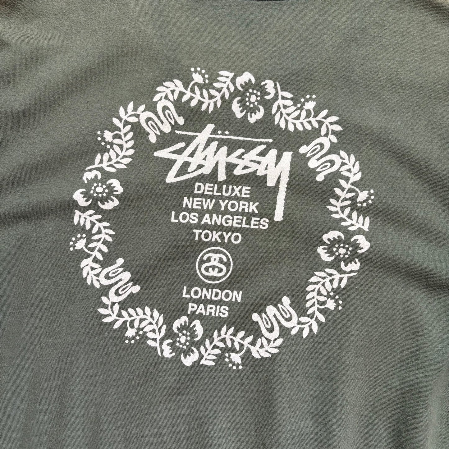 Stussy X Reyn Spooner tee (M)