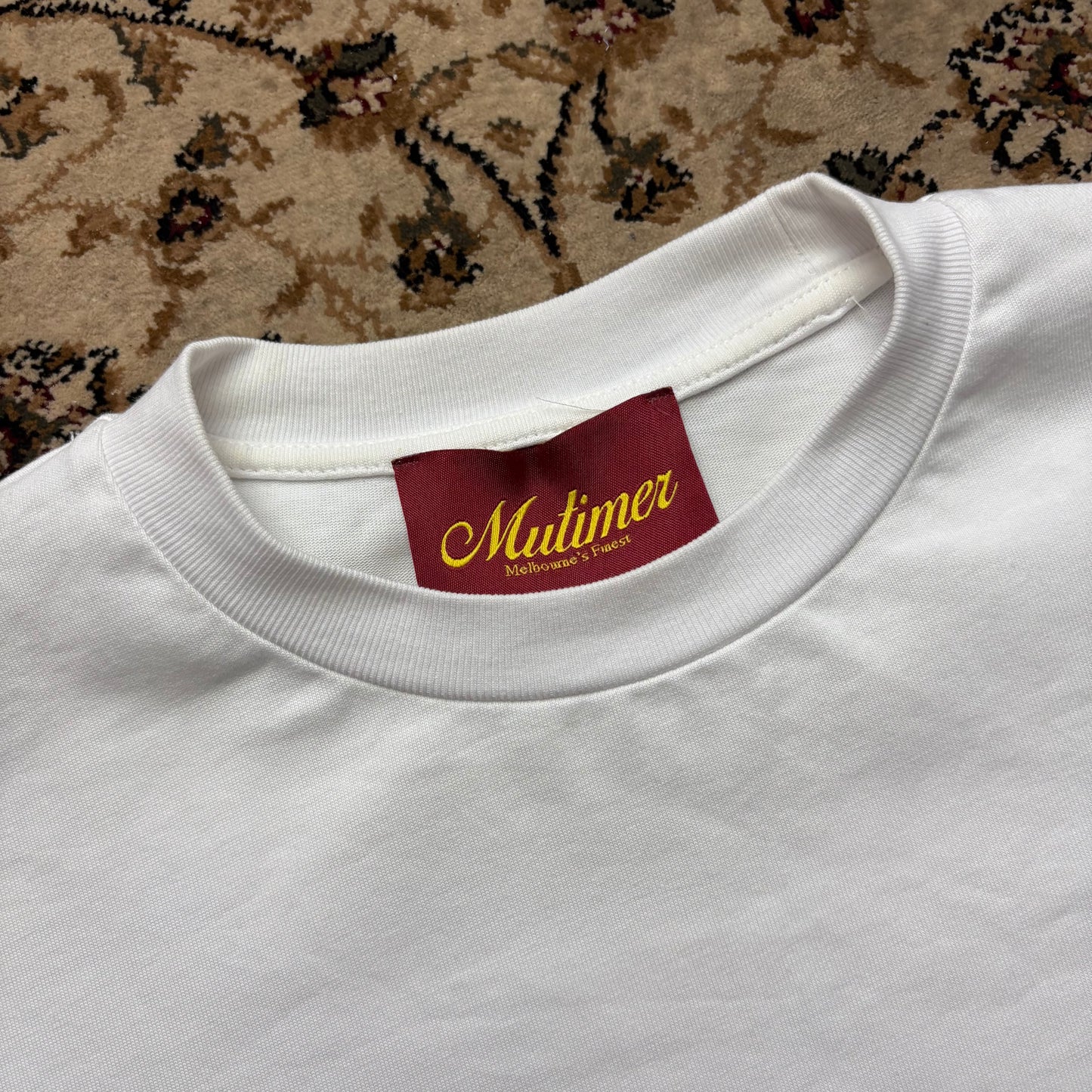 Mutimer every day white tshirt (S)