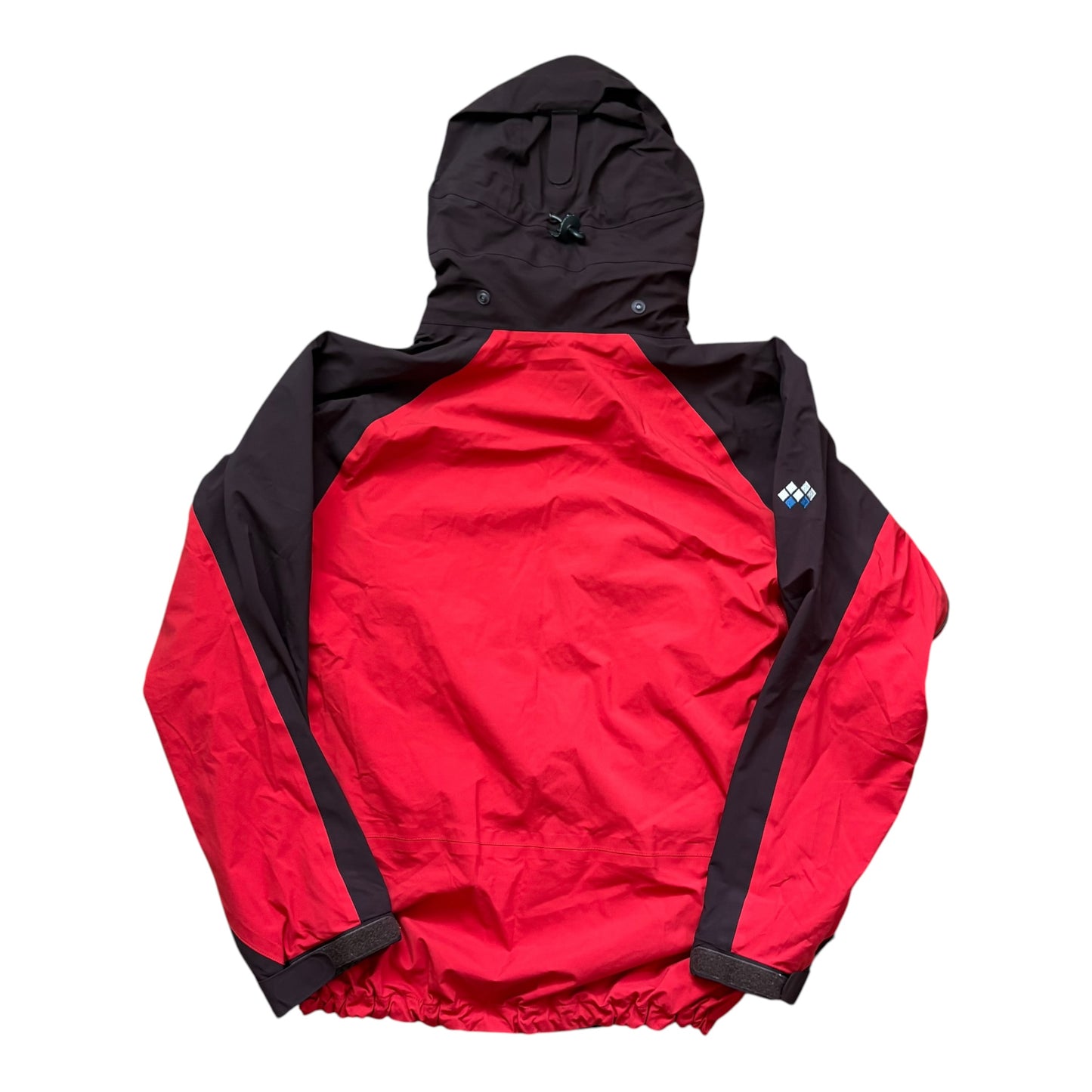 Montbell two tone brown and red shell jacket (S)