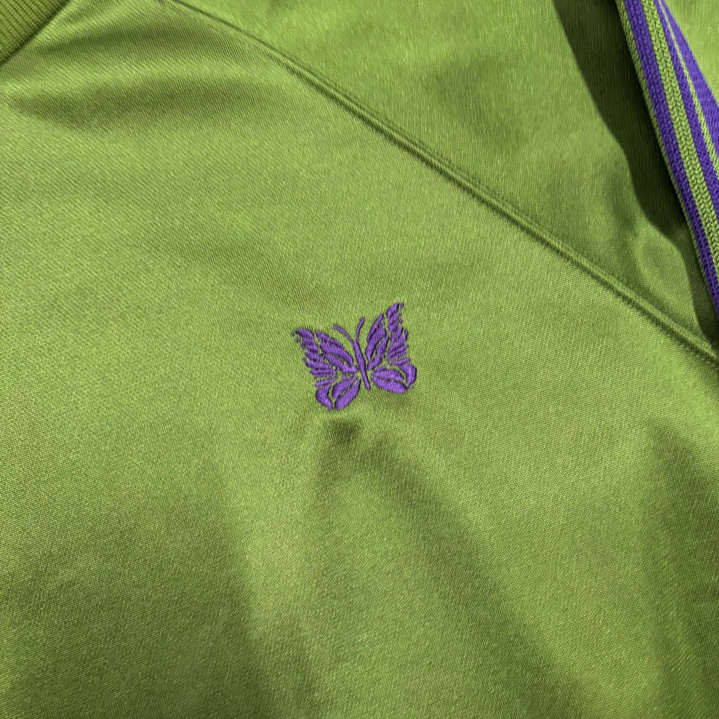 Needles green / purple sweatshirt (L)