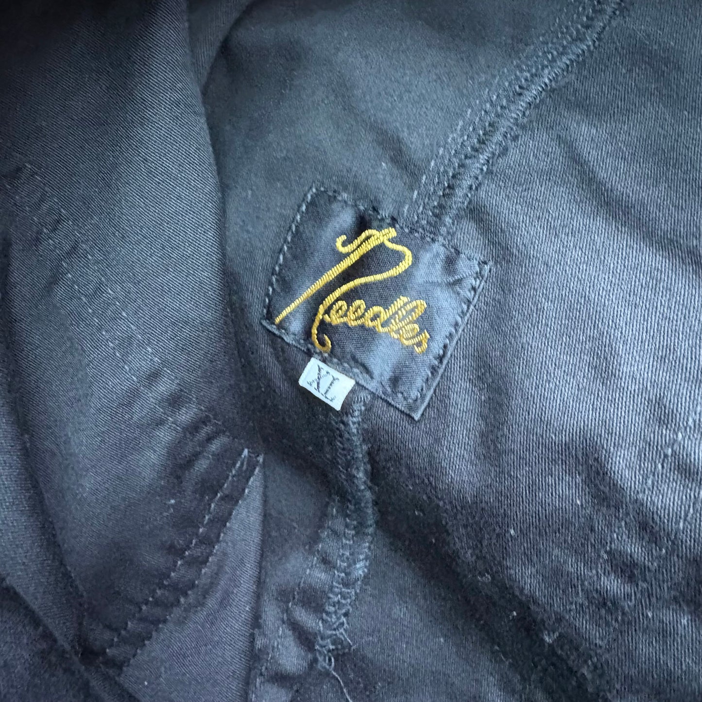 Needles HD fatigue pants black (XL)