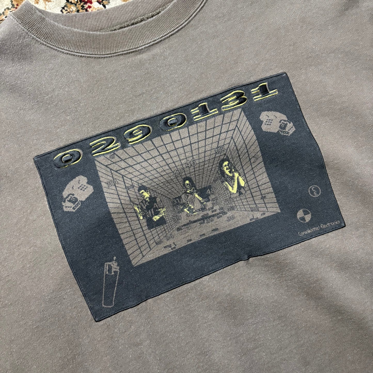 Cav Empt brown graphic sweatshirt (M)