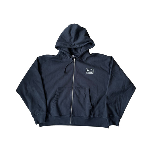 Stussy X Nike zipup hoodie (L)