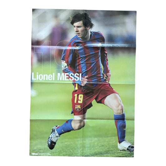 Messi + Adriano poster