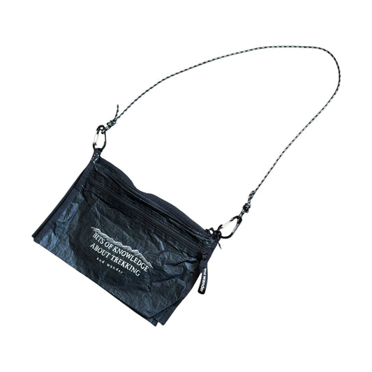 And Wander black sacoche crossbody bag