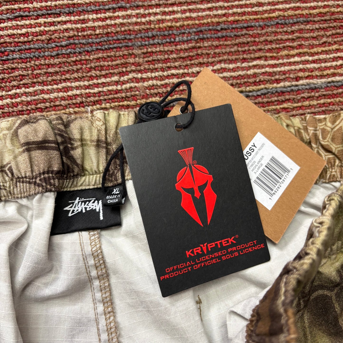 Stussy X Kryptek snakeskin pants (XL) BNWT