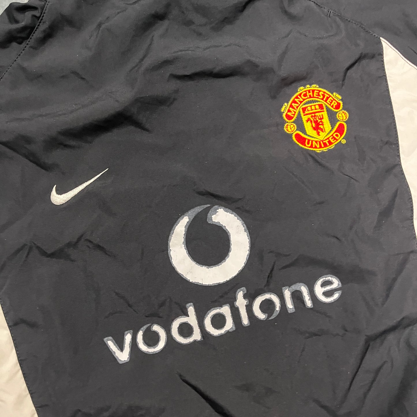 Nike manchester united black track sweatshirt (M)