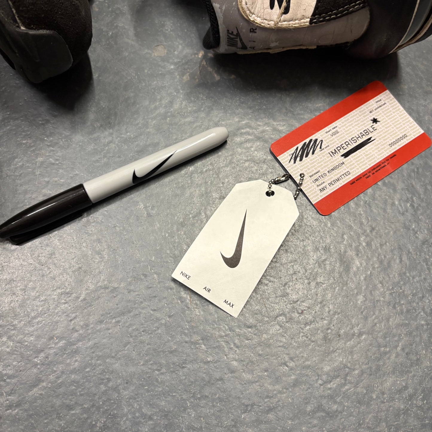 Nike air max 95 “sketch” black white with accessories (UK10)