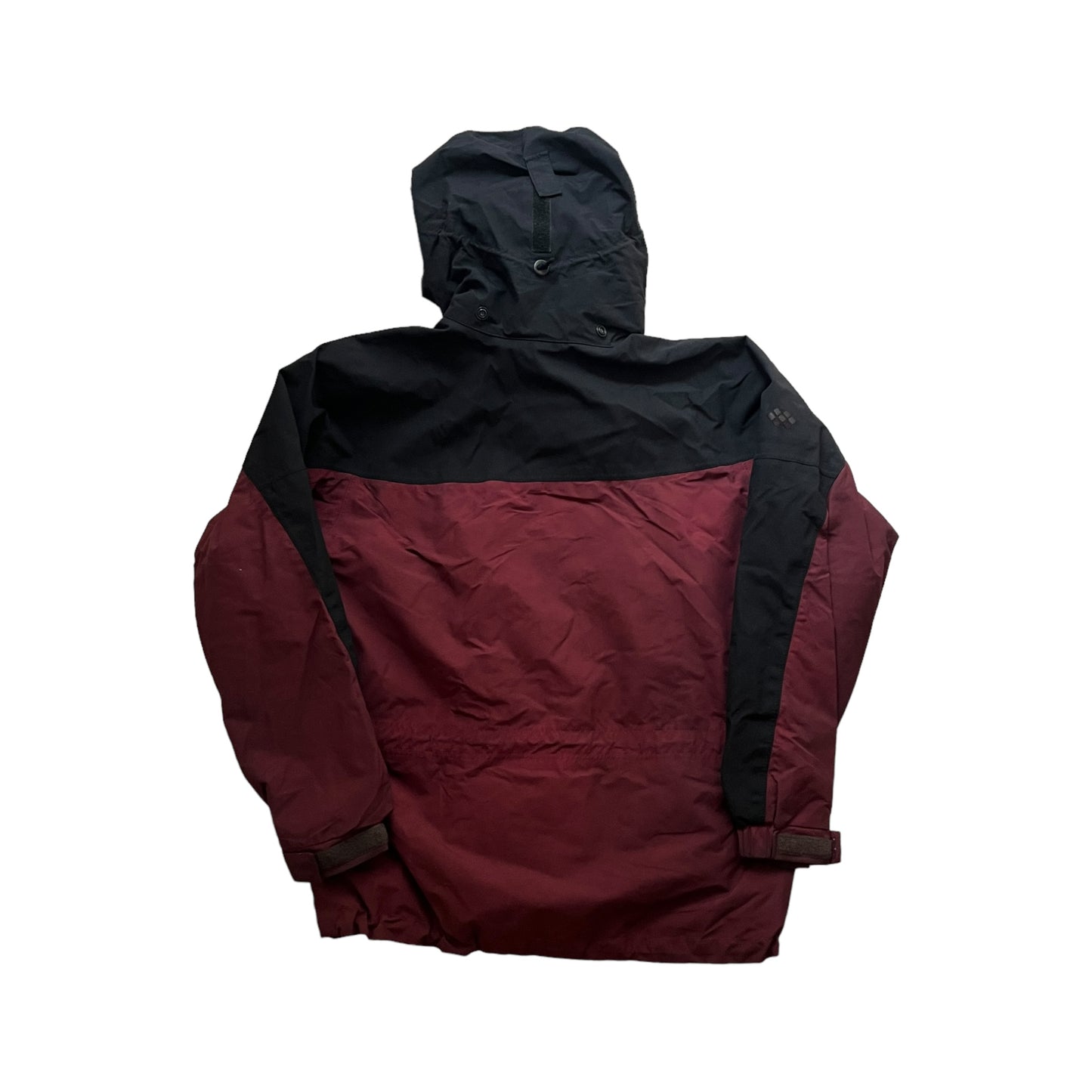 Montbell black/burgundy shell jacket (M)