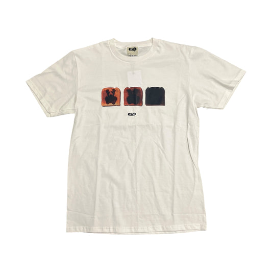 Clints inc white toast tee - never worn (M)