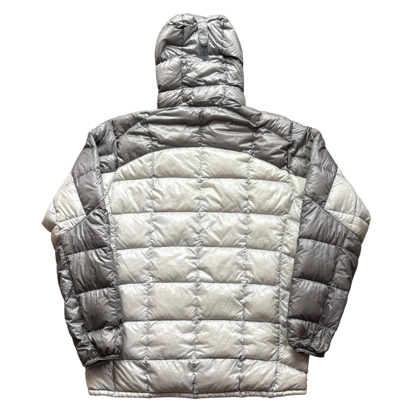 Montbell square stitch grey puffer (XL)