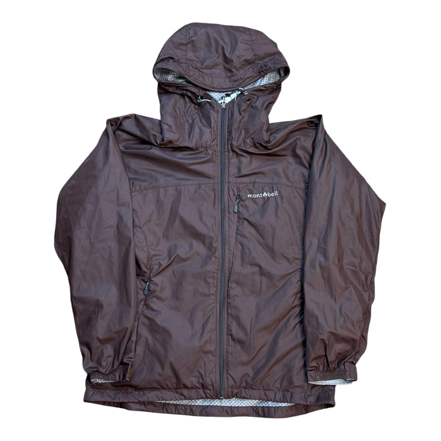 Montbell brown shell jacket (XS)