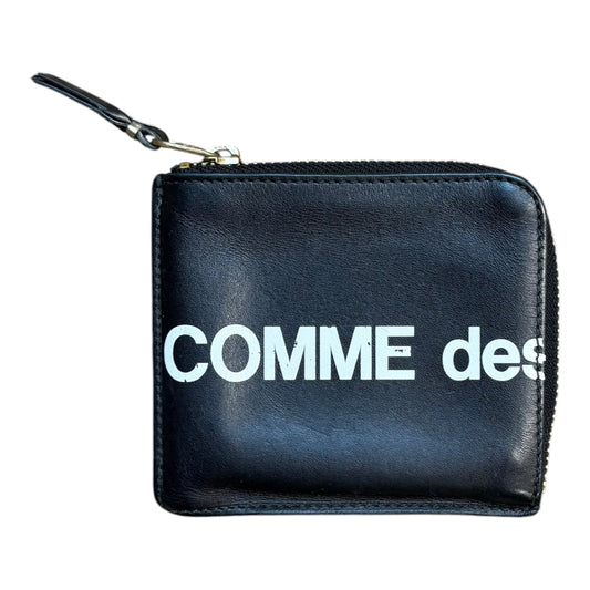 Comme des garçons black leather wallet