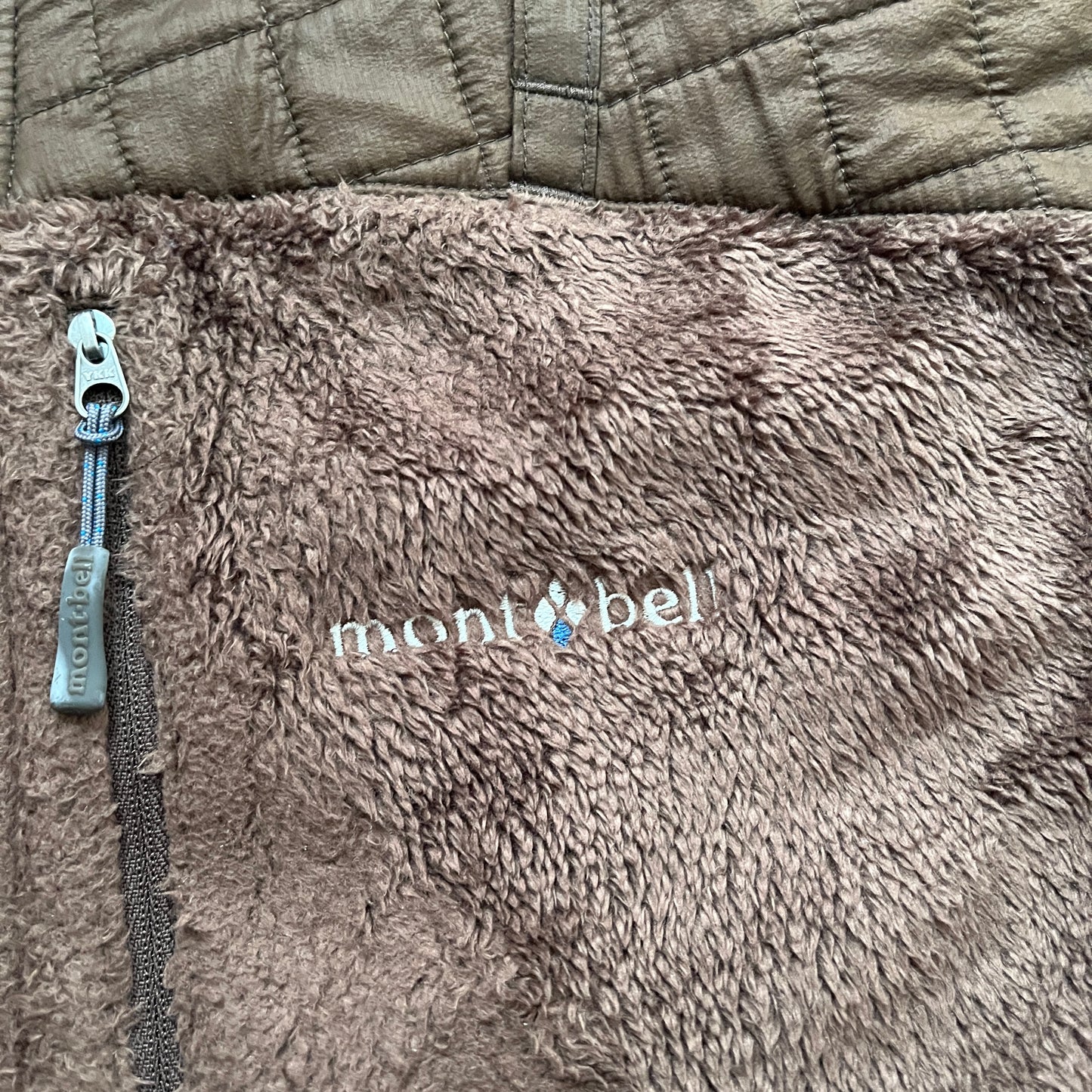 Montbell brown fleece jacket (XL)