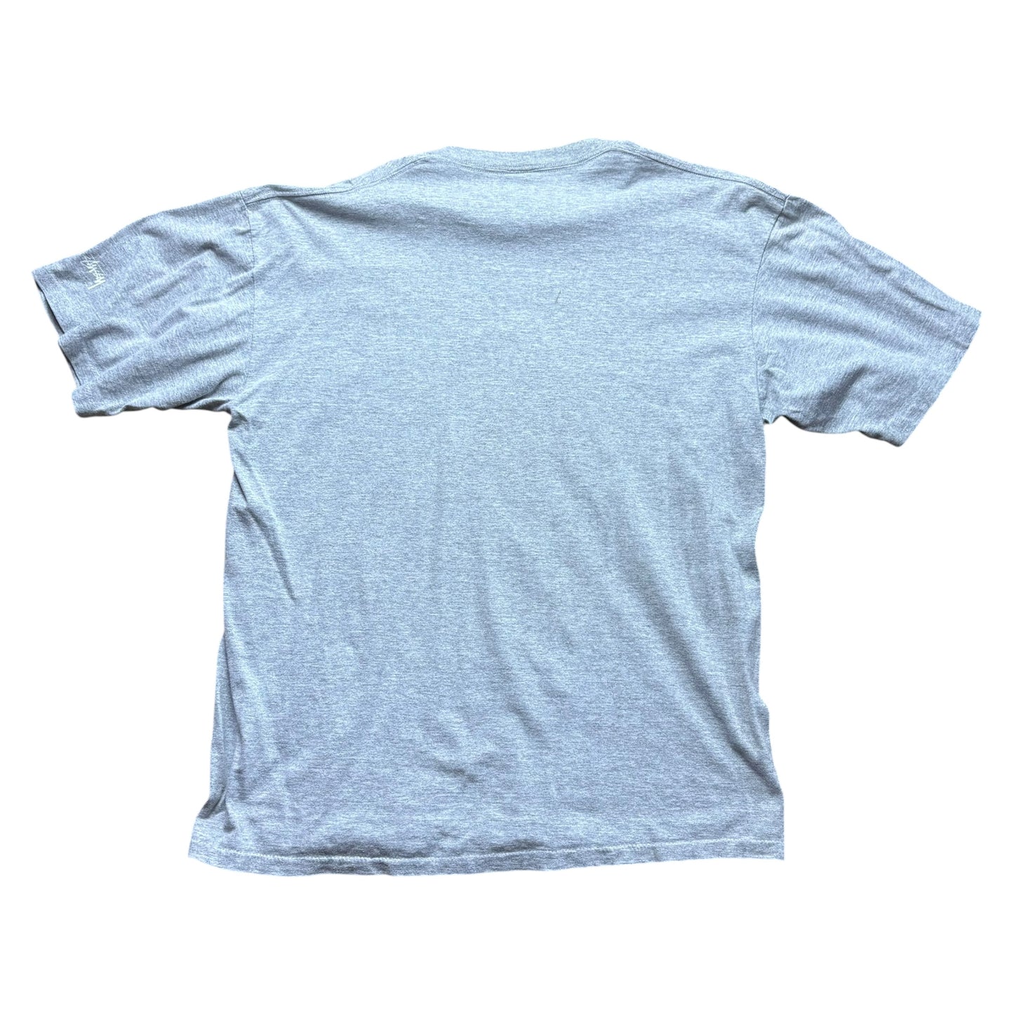 Stussy grey DJ tshirt (XL)