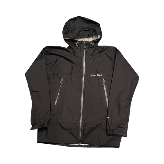 Montbell black waterproof DryTec BNWT shell jacket (L)