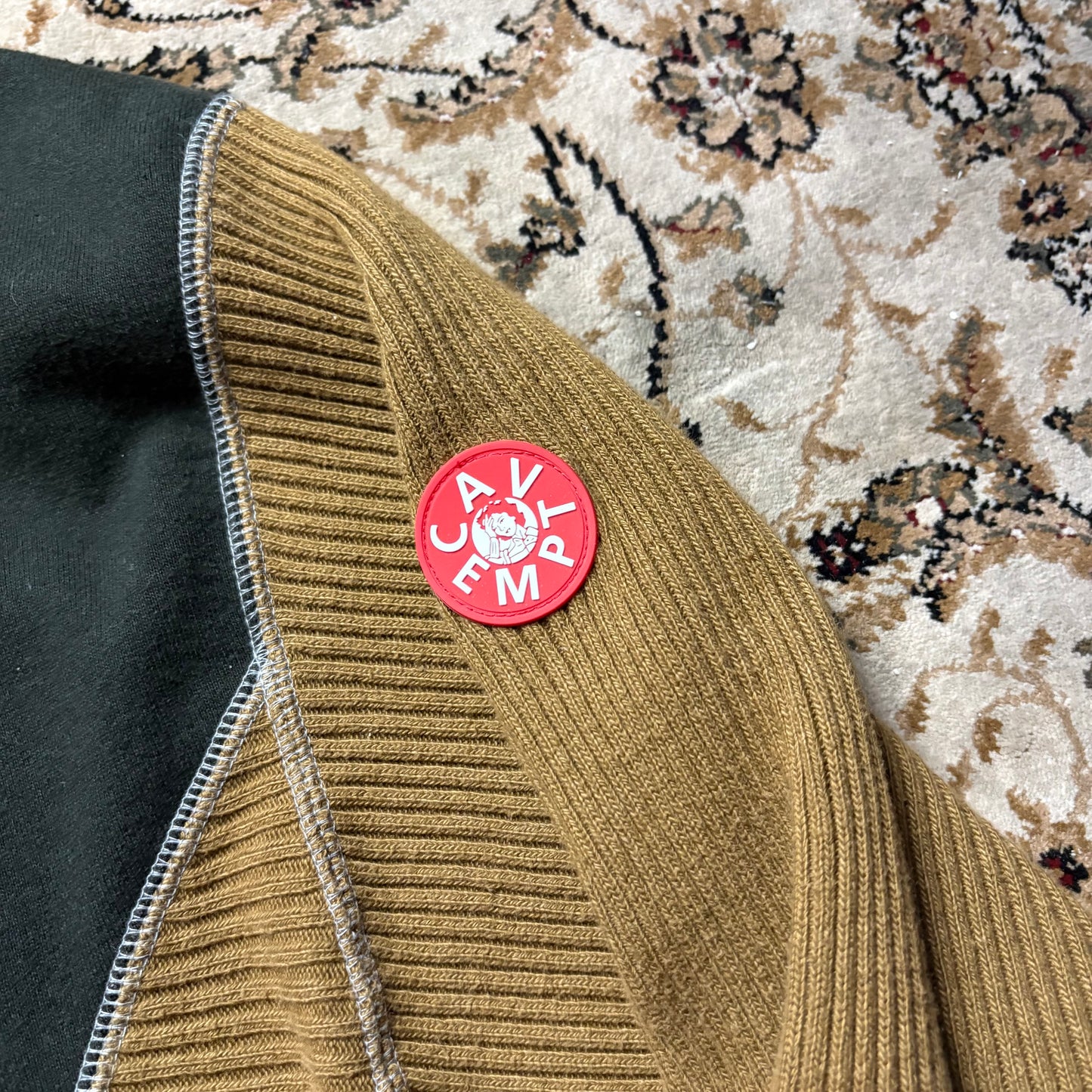 Cav Empt Corduroy brown sweatshirt (L)