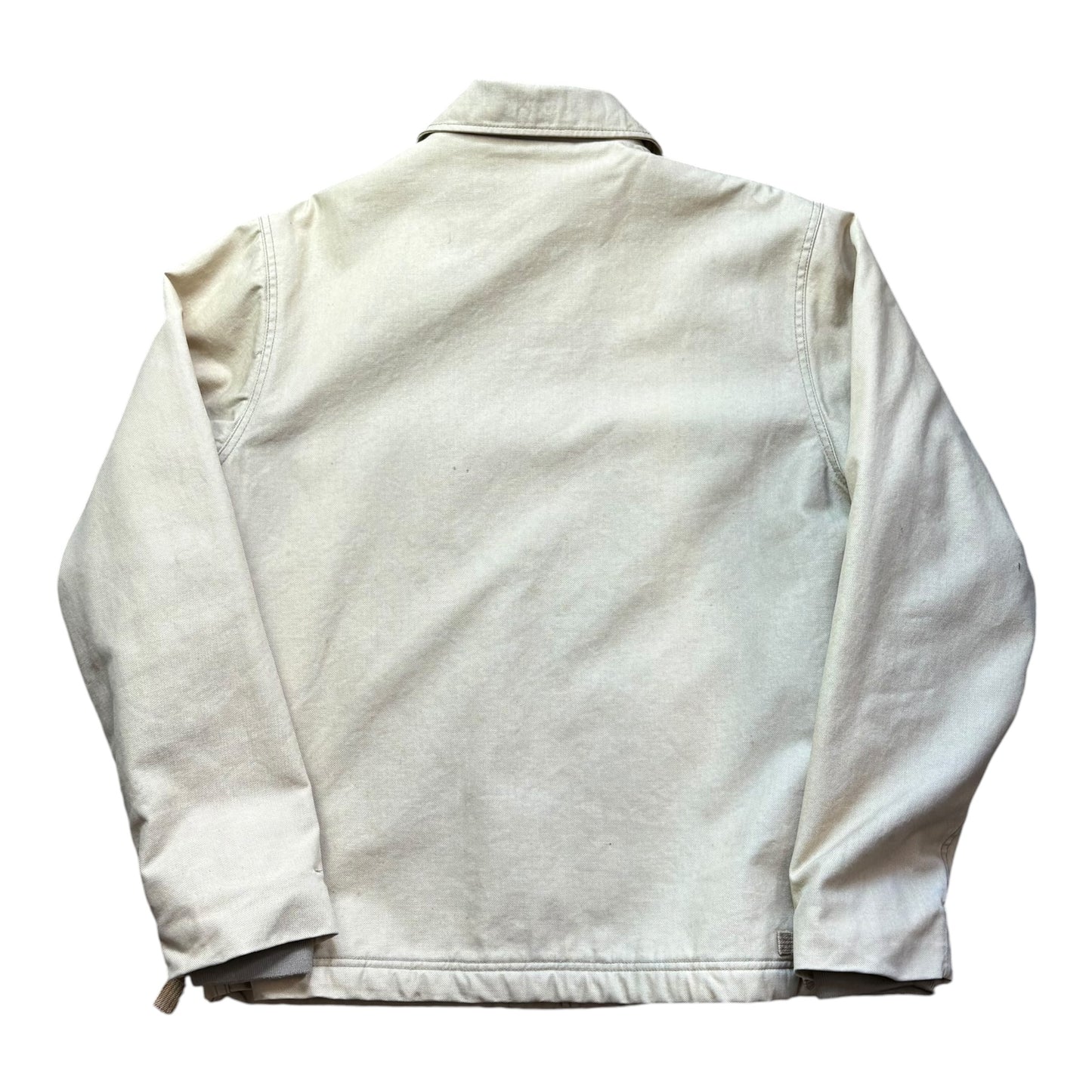 Stussy beige sherpa lined jacket (L)
