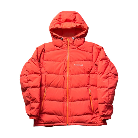 Montbell red water resistant puffer jacket (XL)