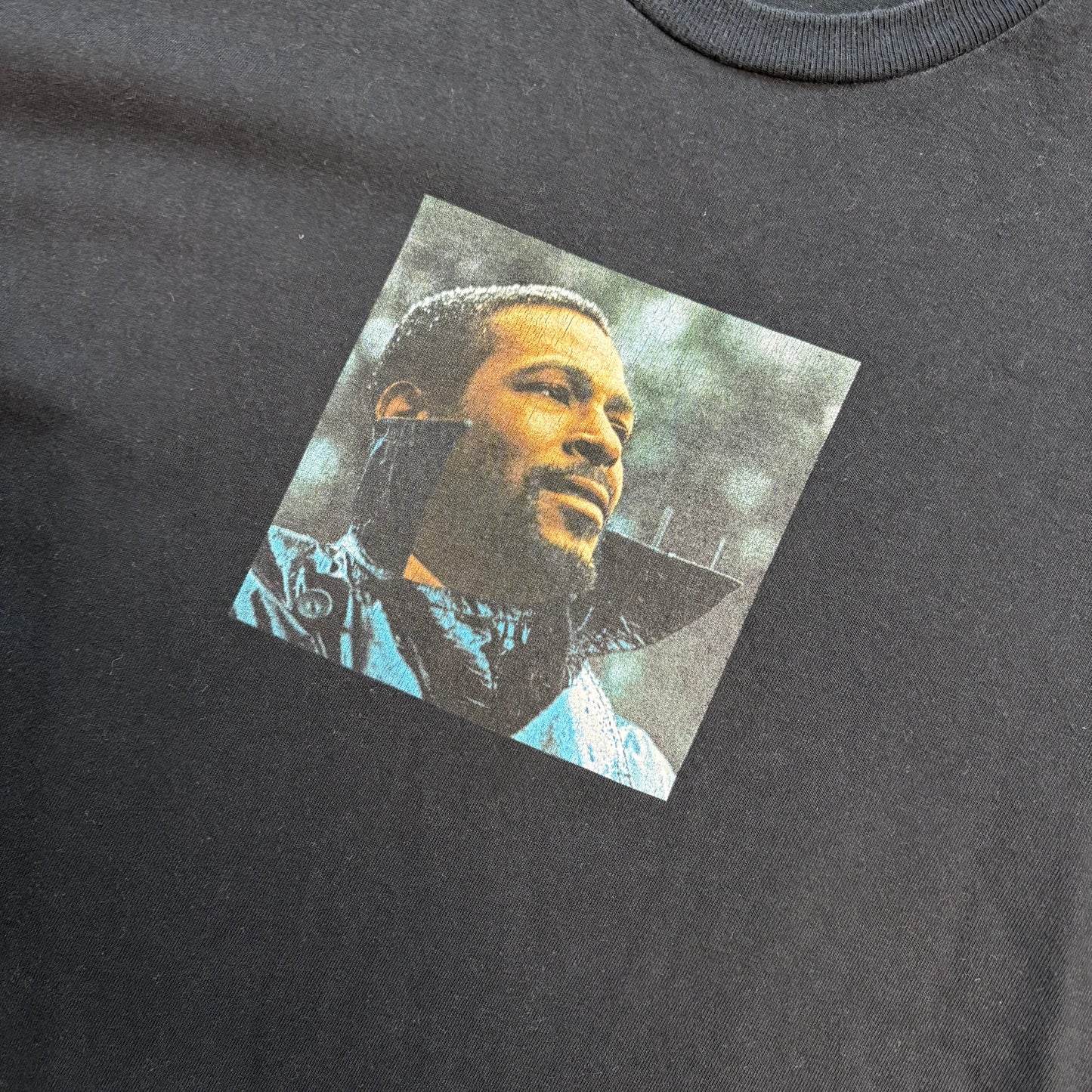 Supreme Marvin Gaye FW18 black tee (L)