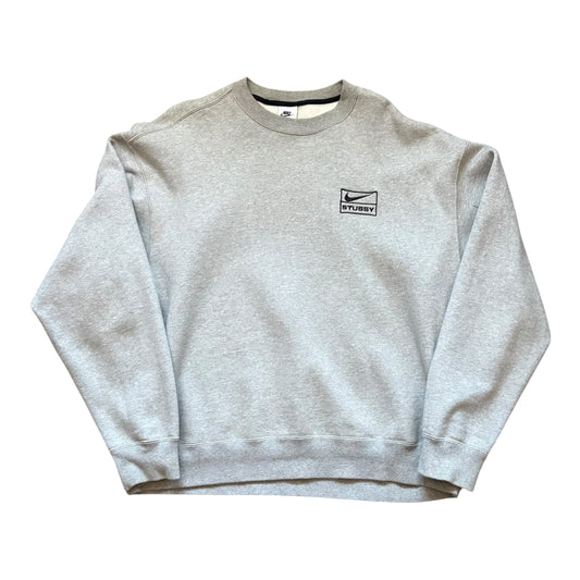 Nike X Stussy grey sweatshirt (M)