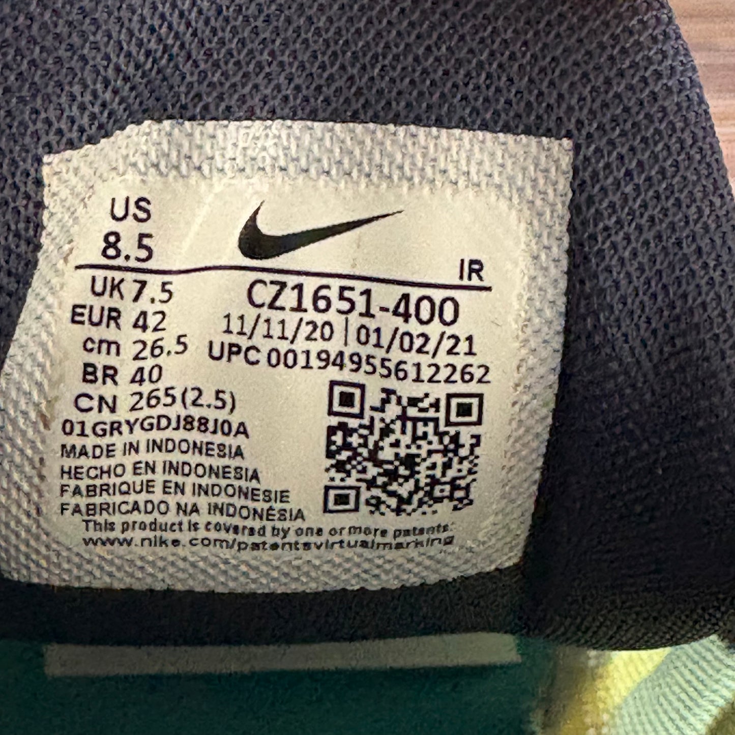 Nike air max plus TN aqua blue (UK7.5)