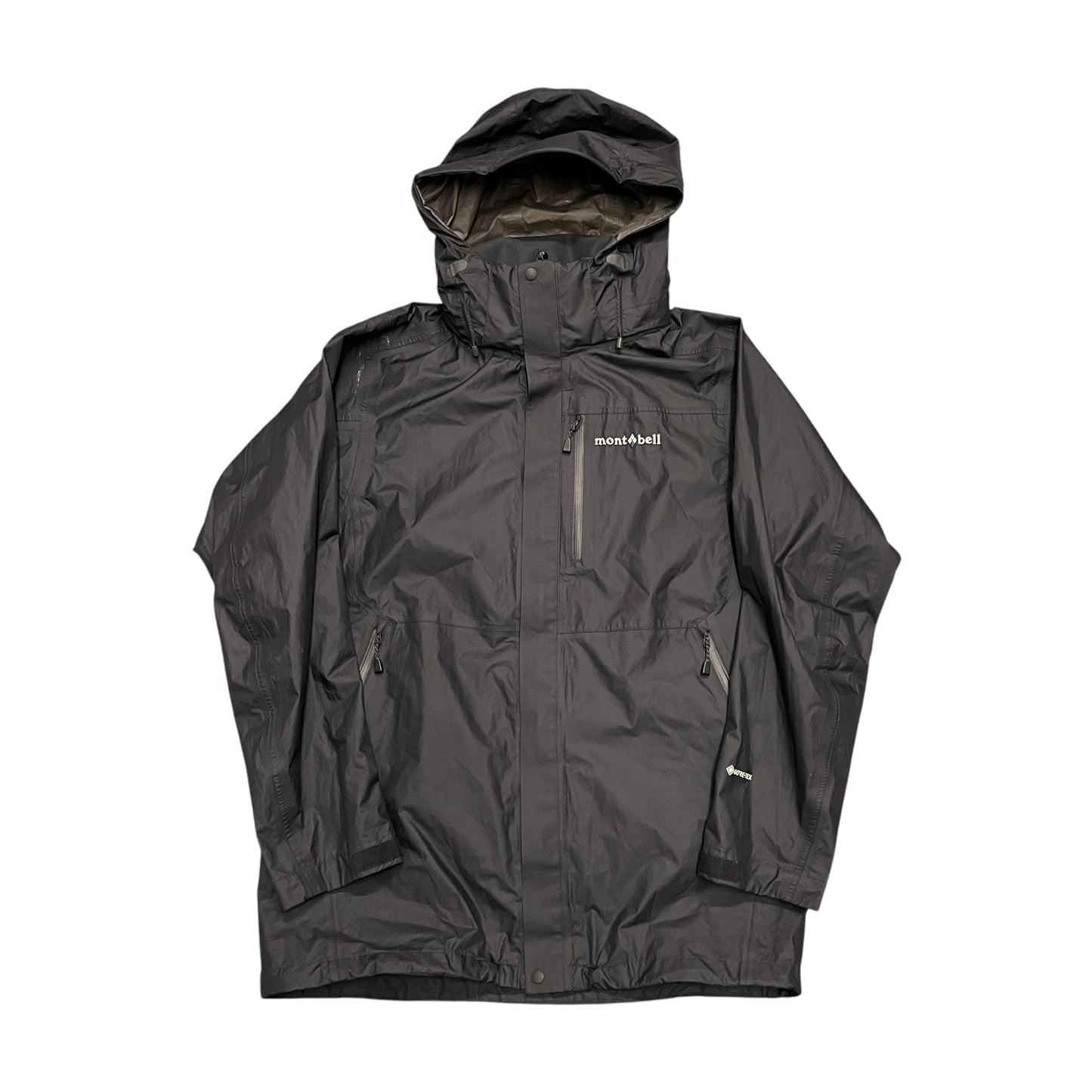 Montbell black goretex shell jacket (M)
