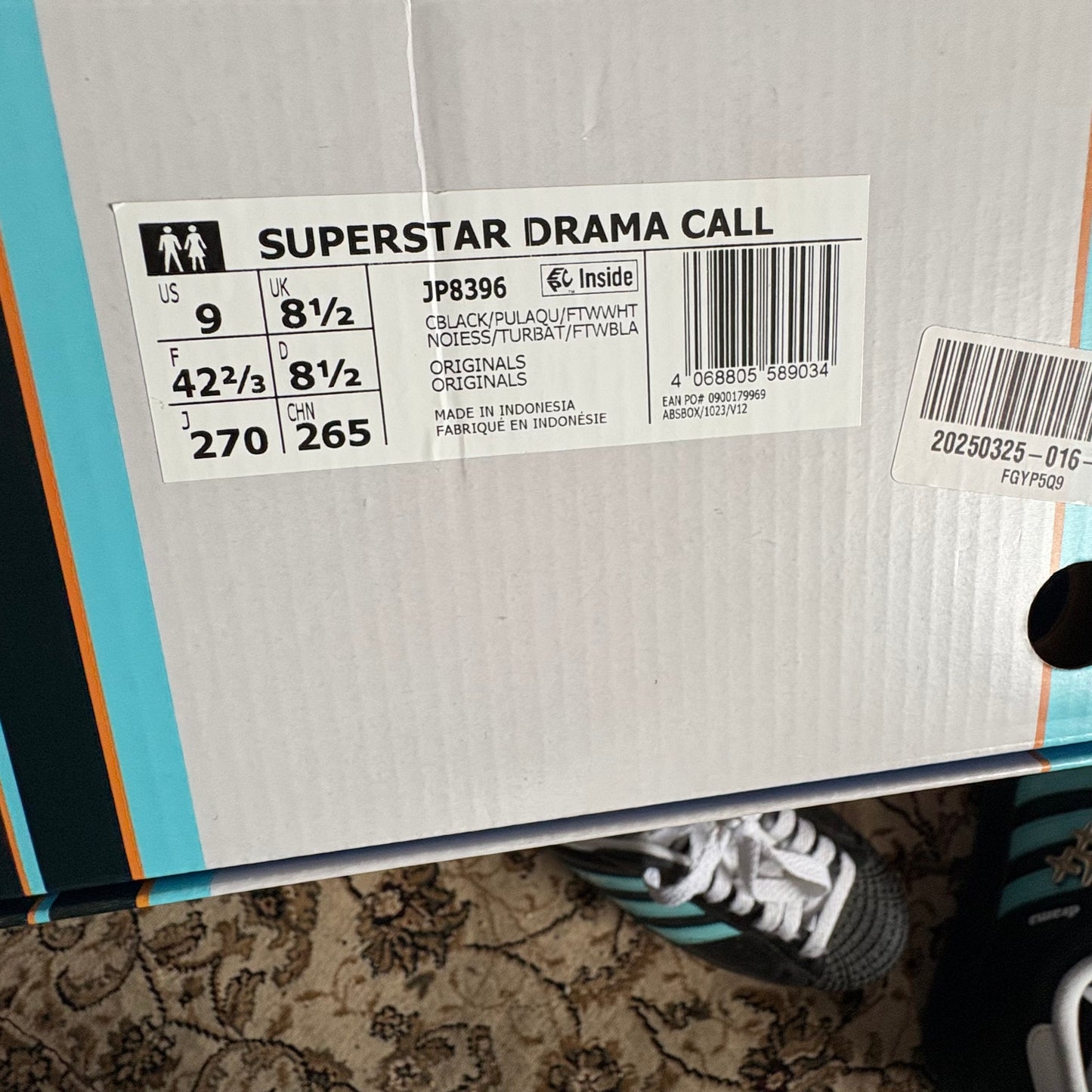 Adidas Superstar Drama Call (UK8.5)