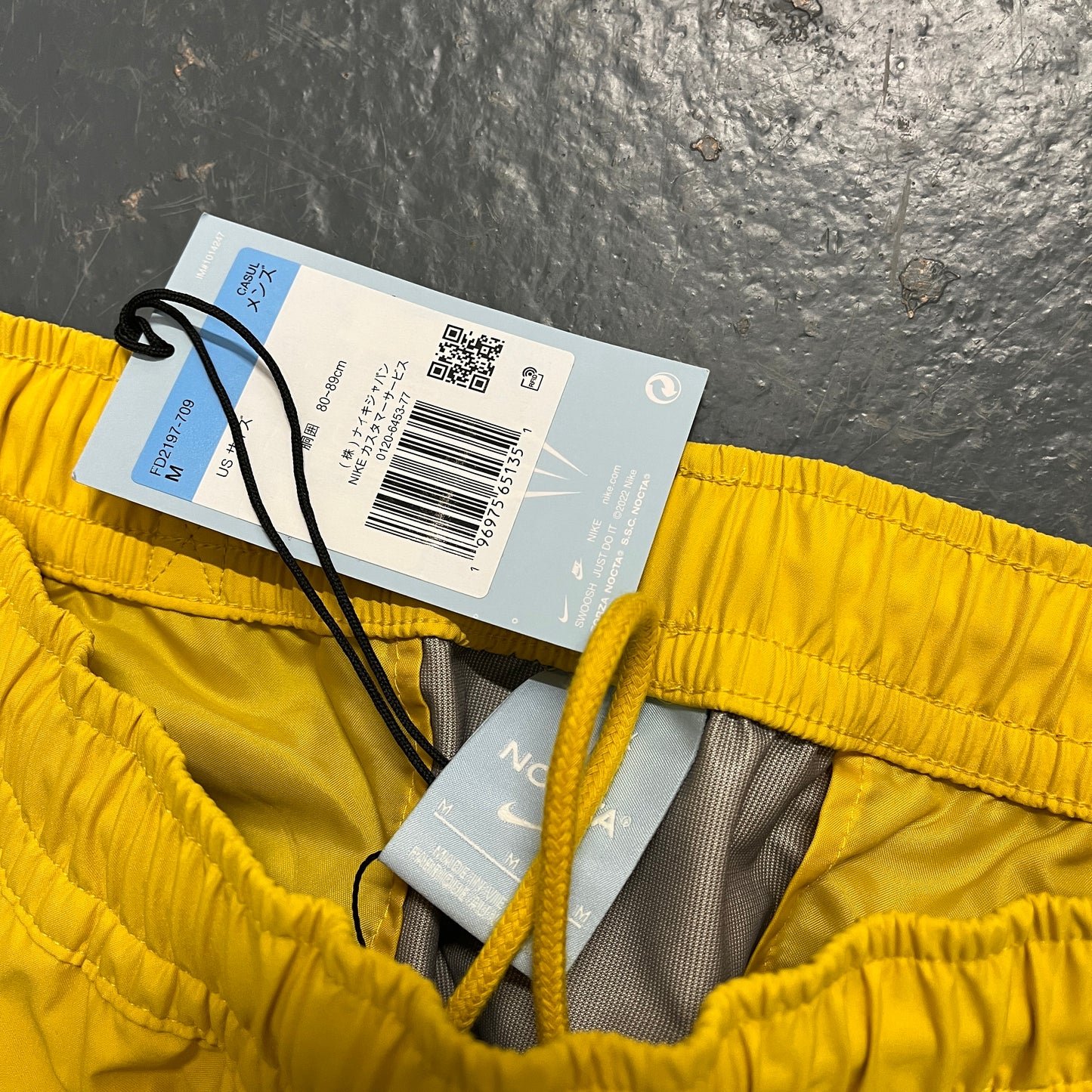 Nike Nocta yellow ski pants (M) (brand new)