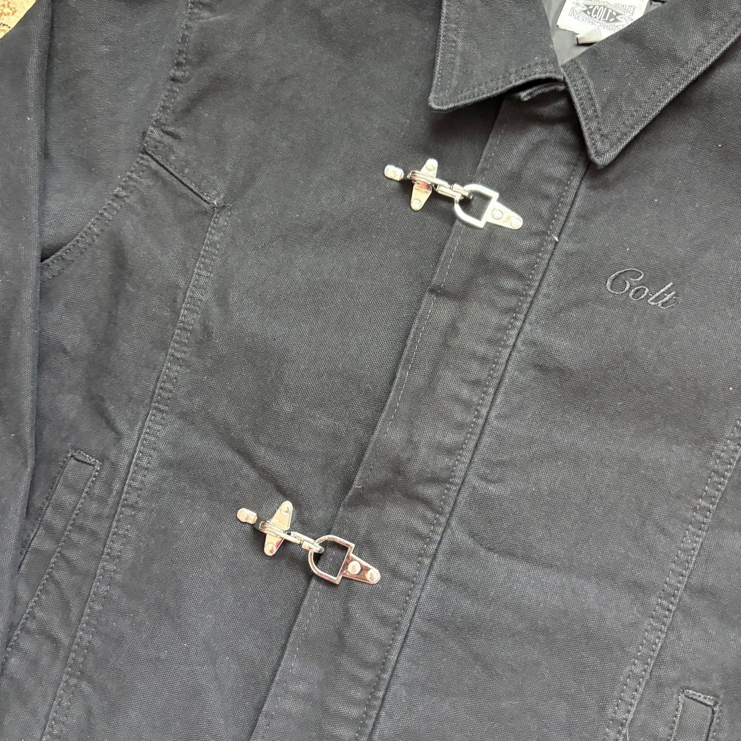 Colt MCR black fireman clasp jacket (L)