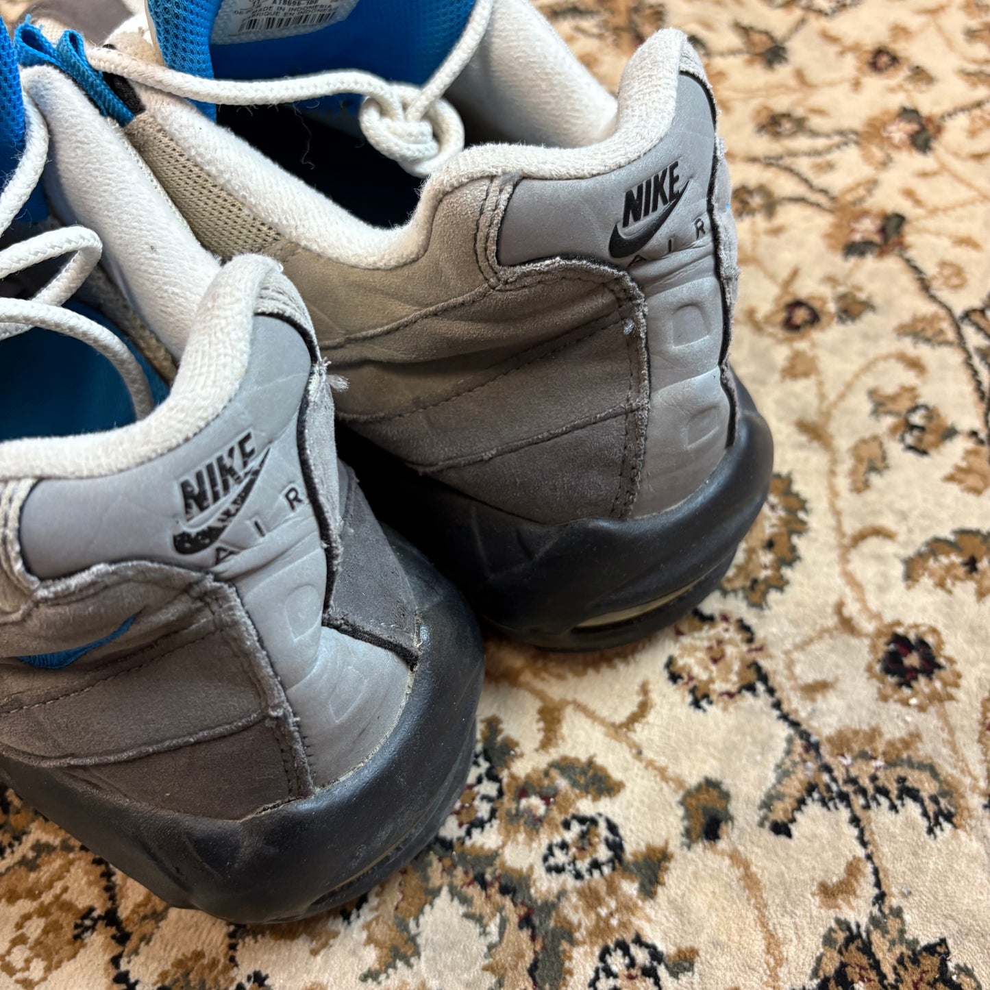 Nike air max 95 crystal blue (UK10)