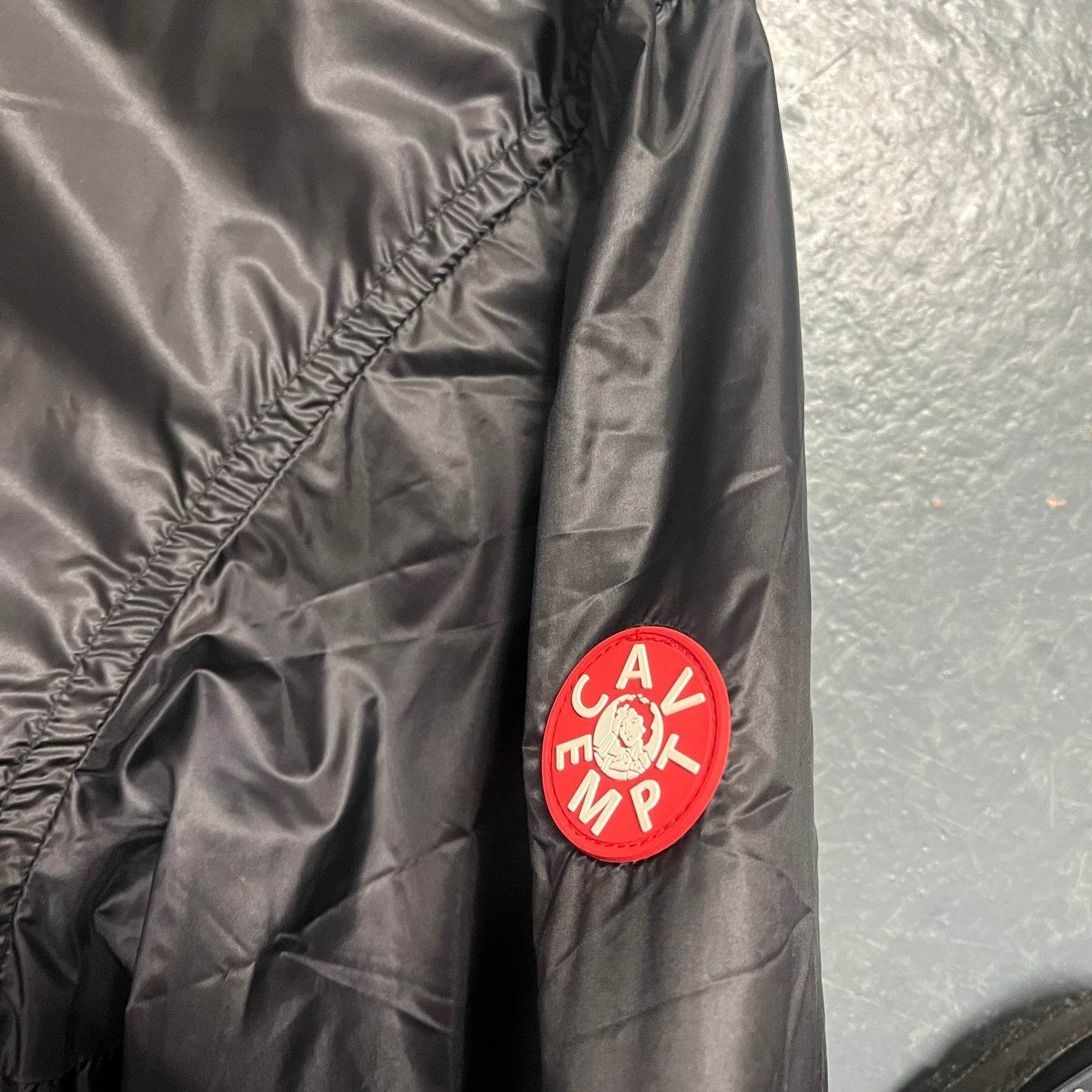 Cav empt black graphic jacket (L)