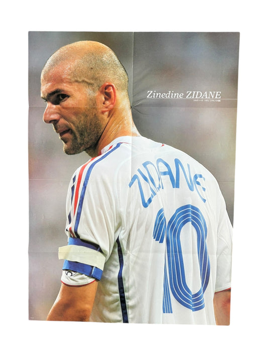 2006 Zidane / Italy world cup team poster