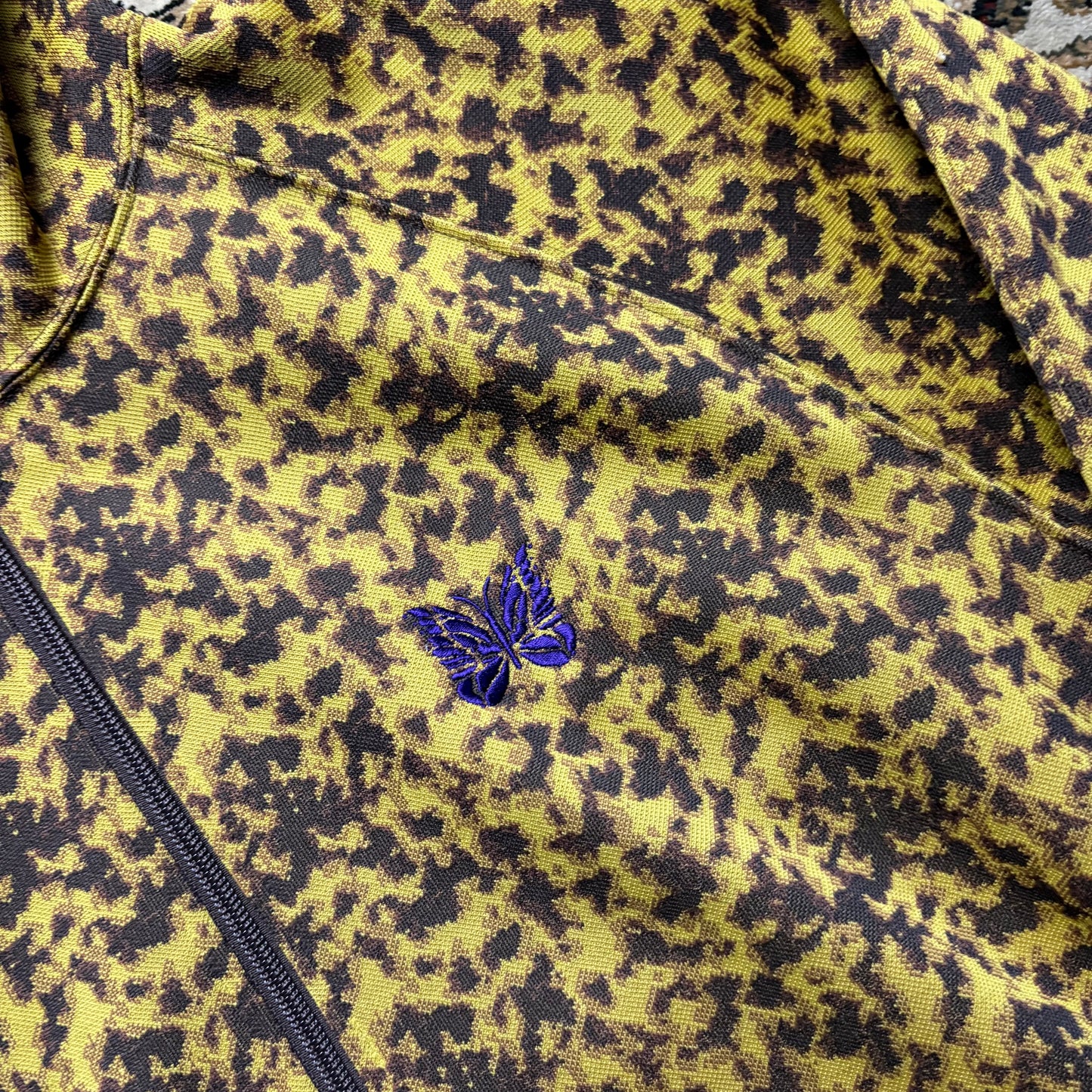 Needles leopard print track jacket (L)