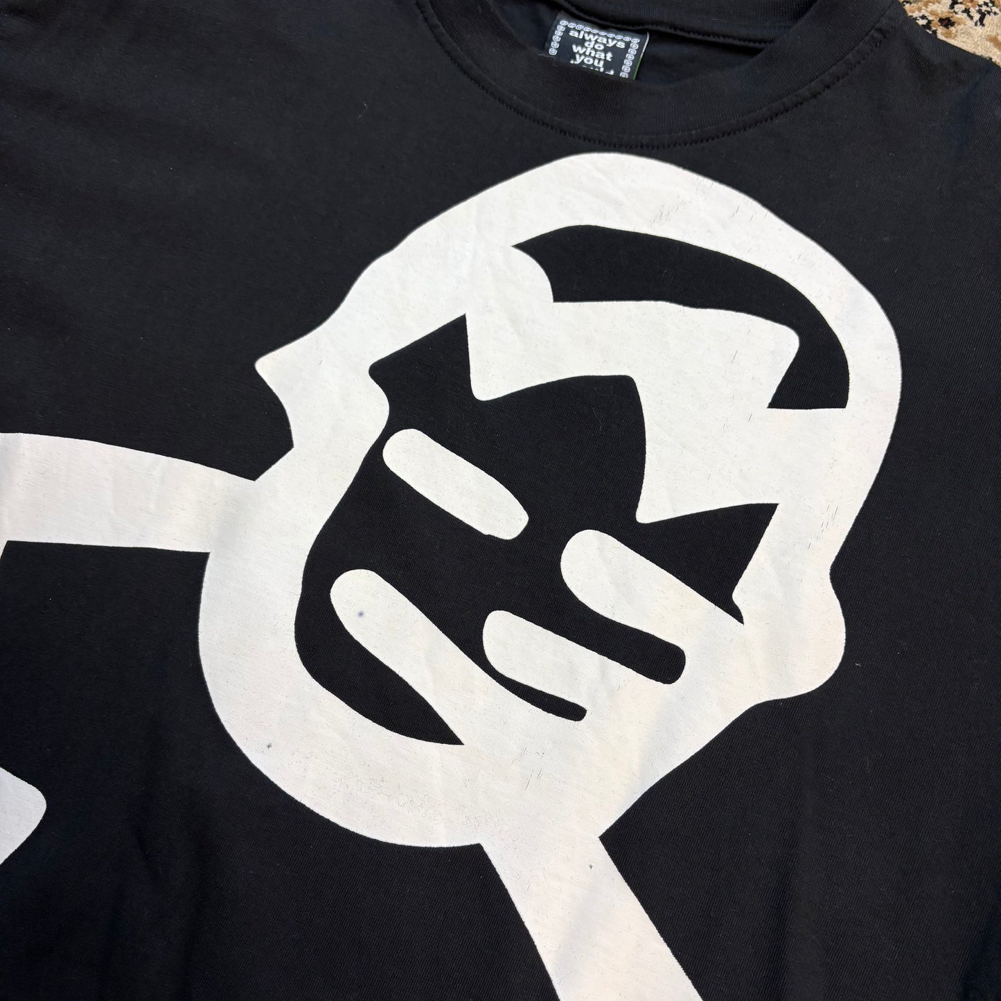 ADWYSD black skater tee (L)