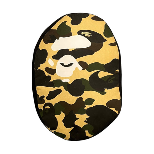 BAPE beige camo head pillow