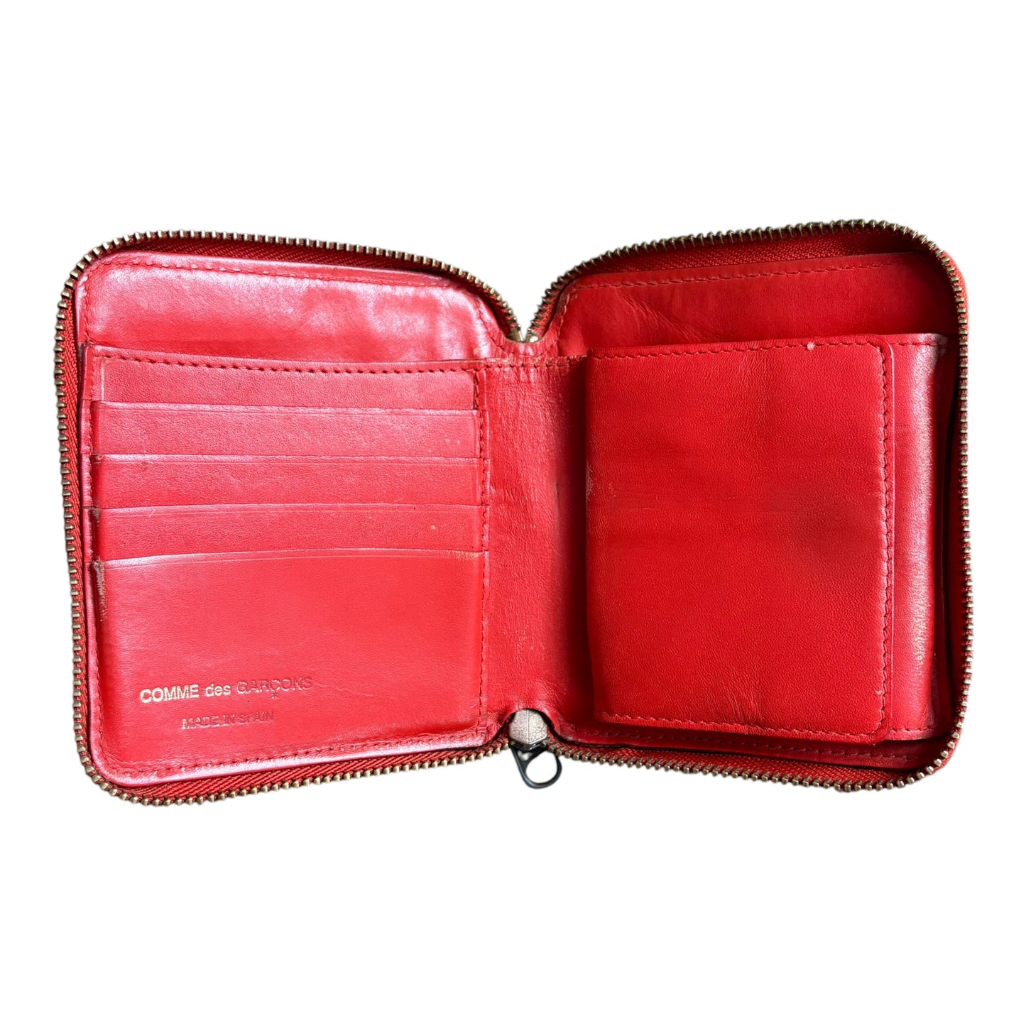 Comme des garçons red wallet