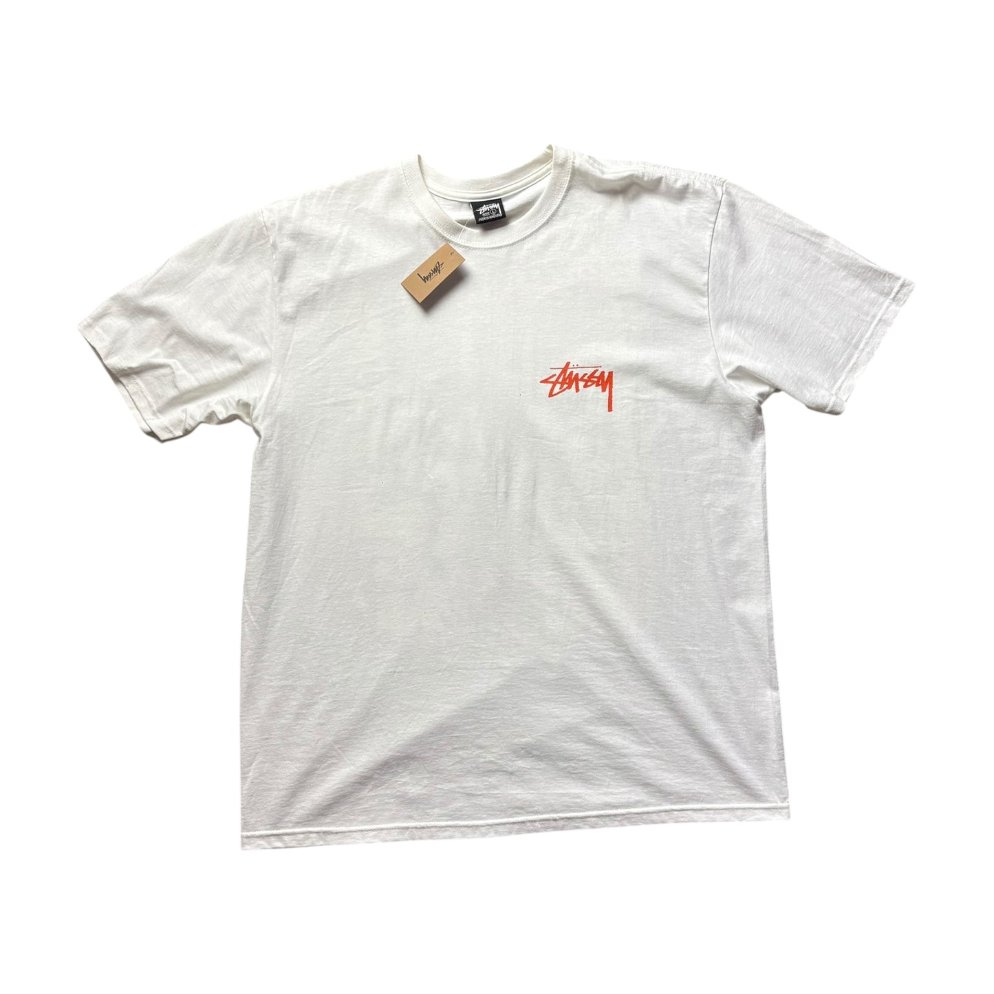 Stussy white knowledge graphic t-shirt (BNWT) (L)