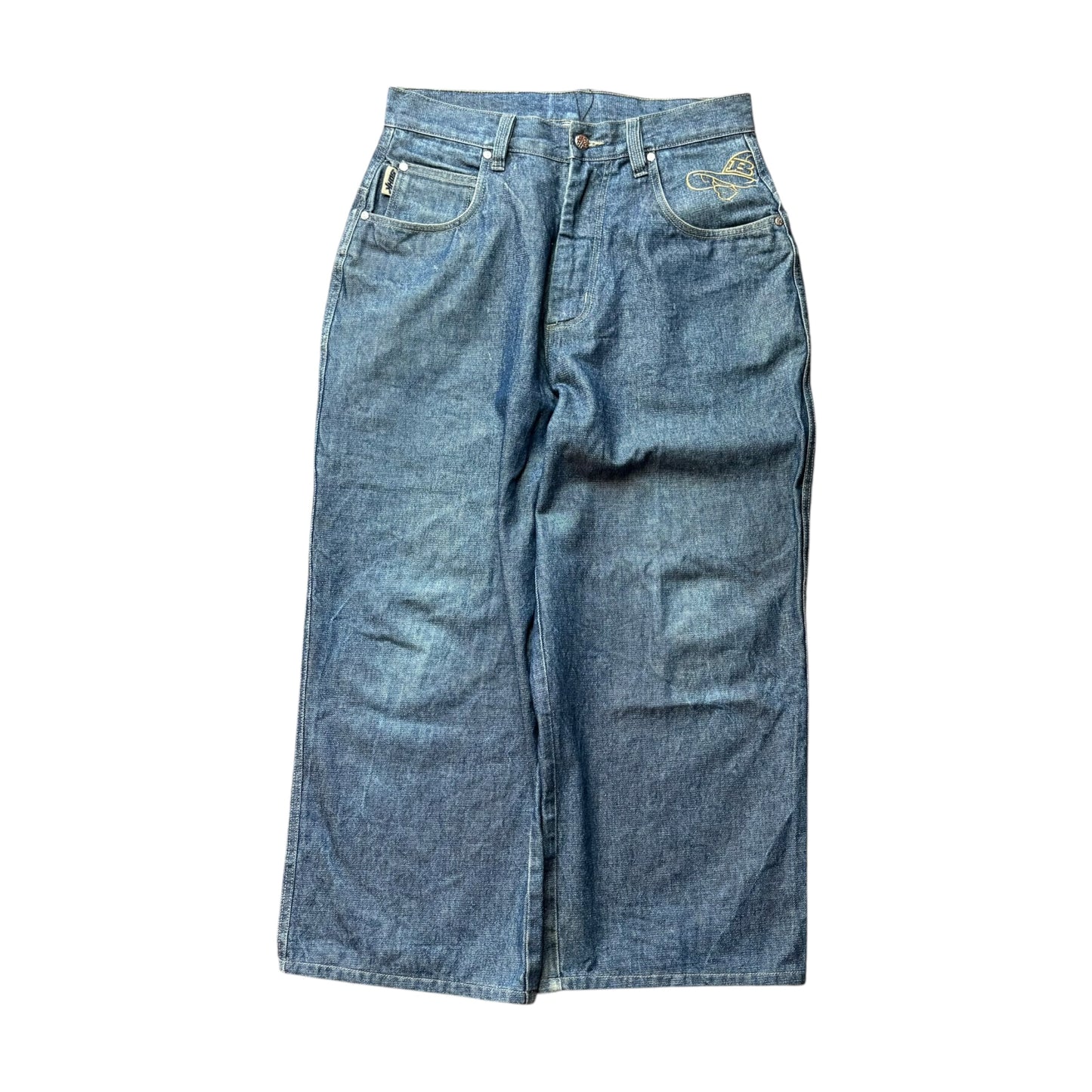 SOHK graphic blue jeans (W32)