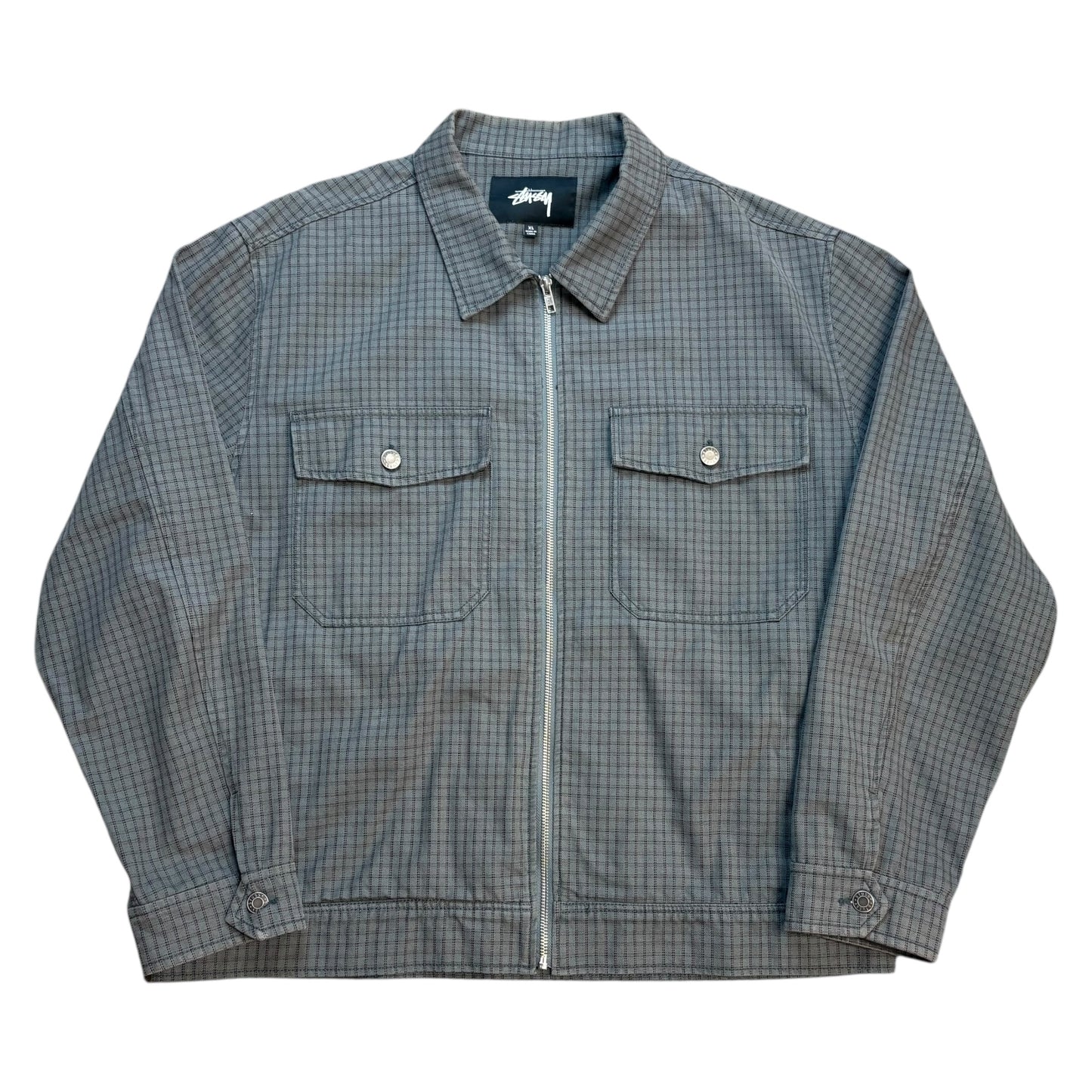 Stussy grey garage jacket (L)