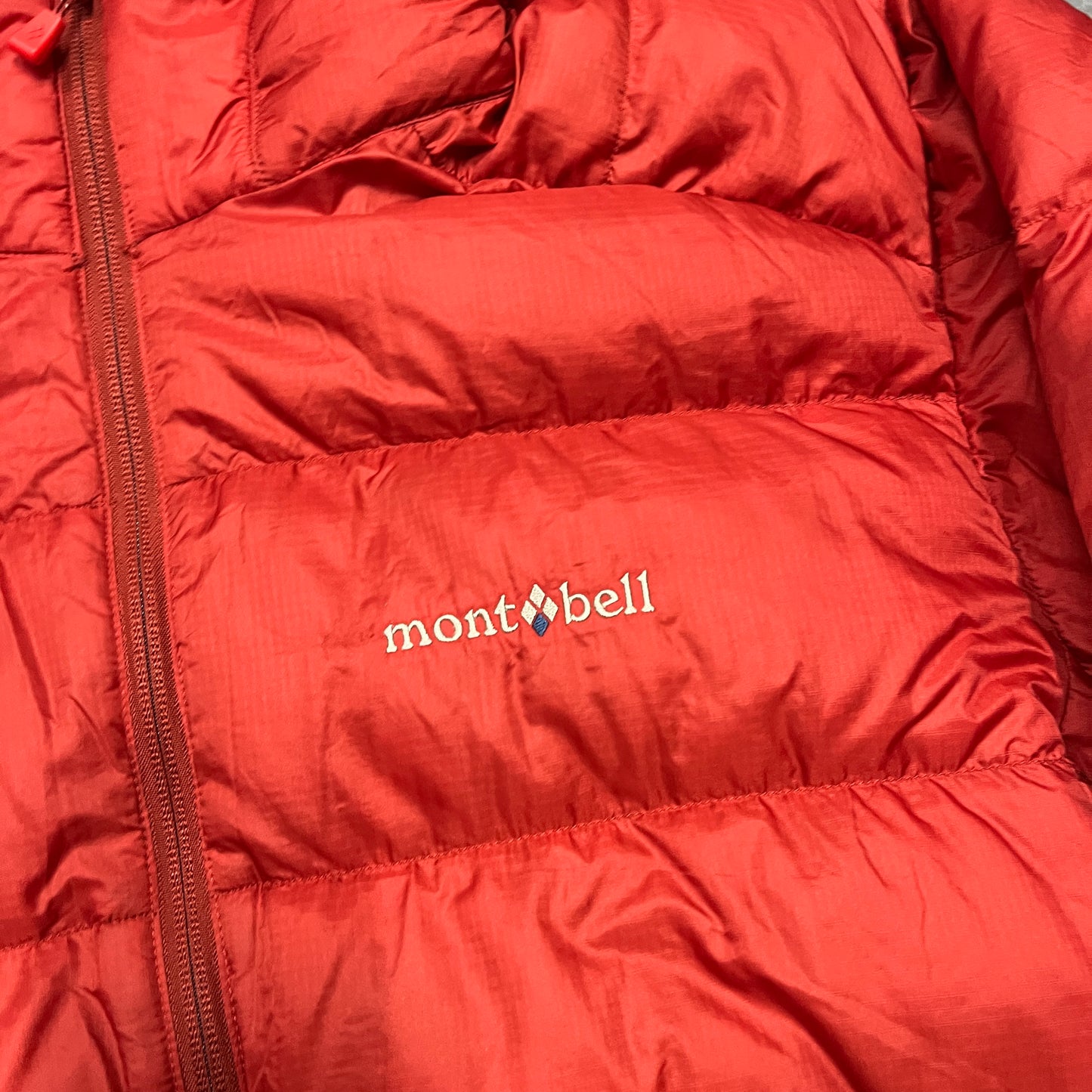 Montbell red puffer jacket (XL)