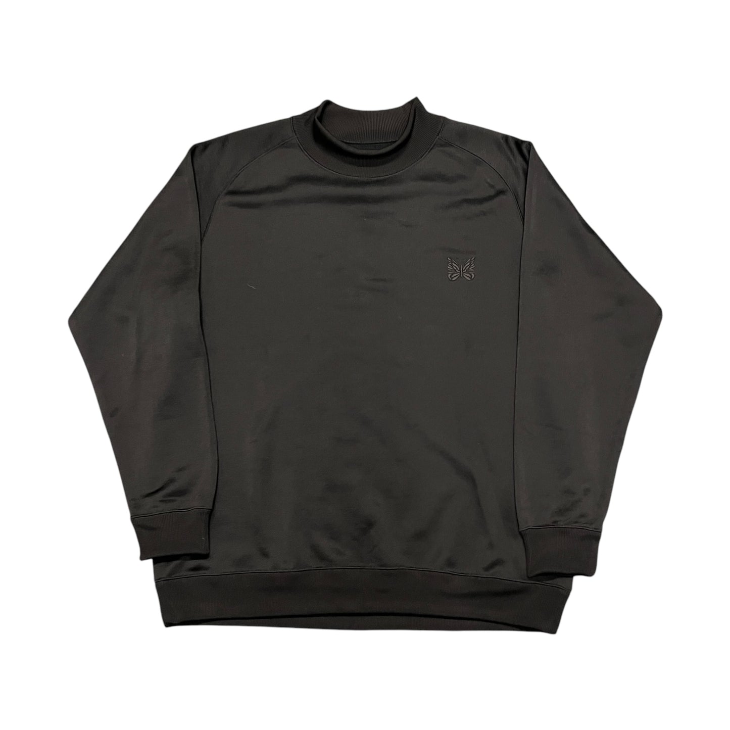 Needles black high neck sweatshirt (M)