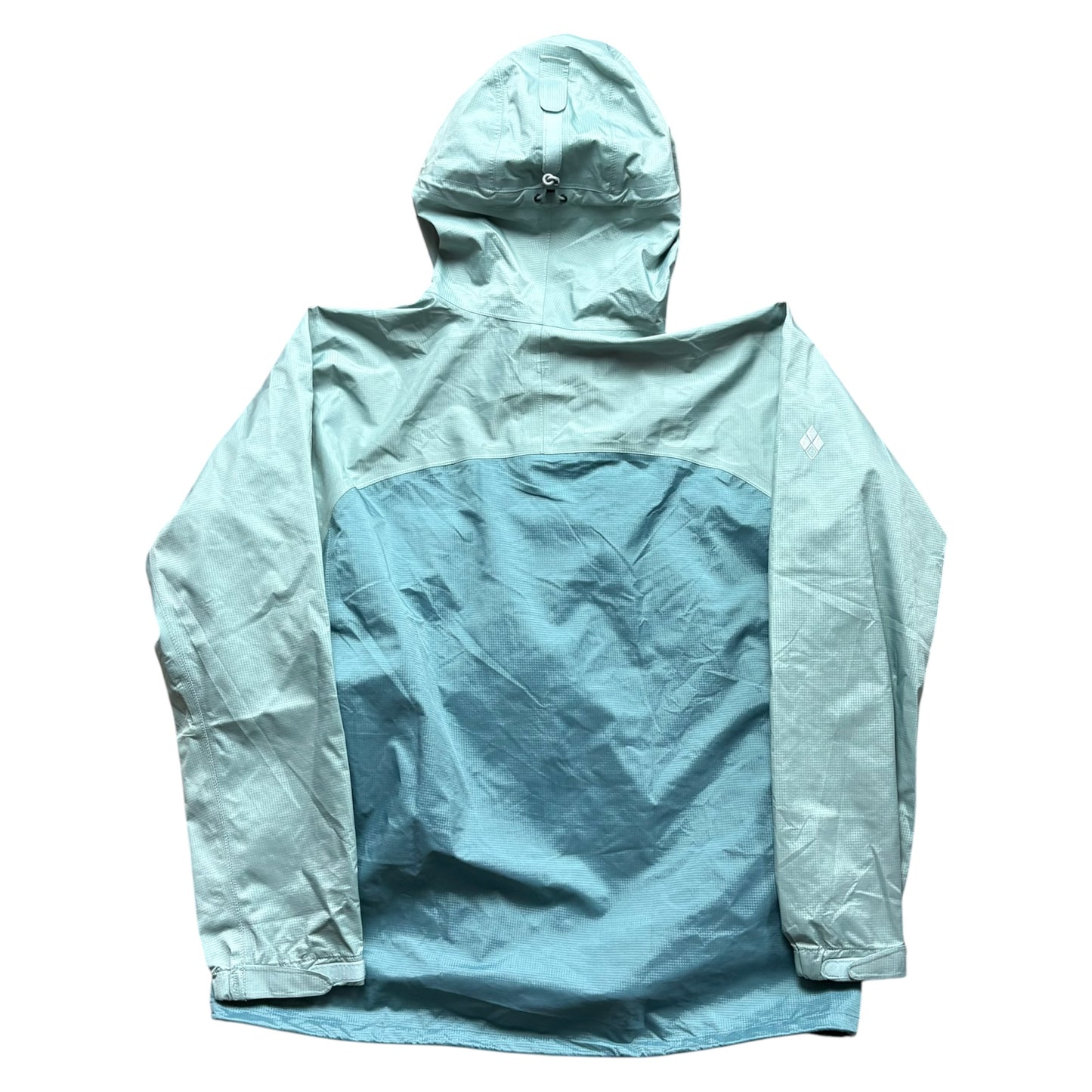 Montbell teal Dry-Tec waterproof shell (L)