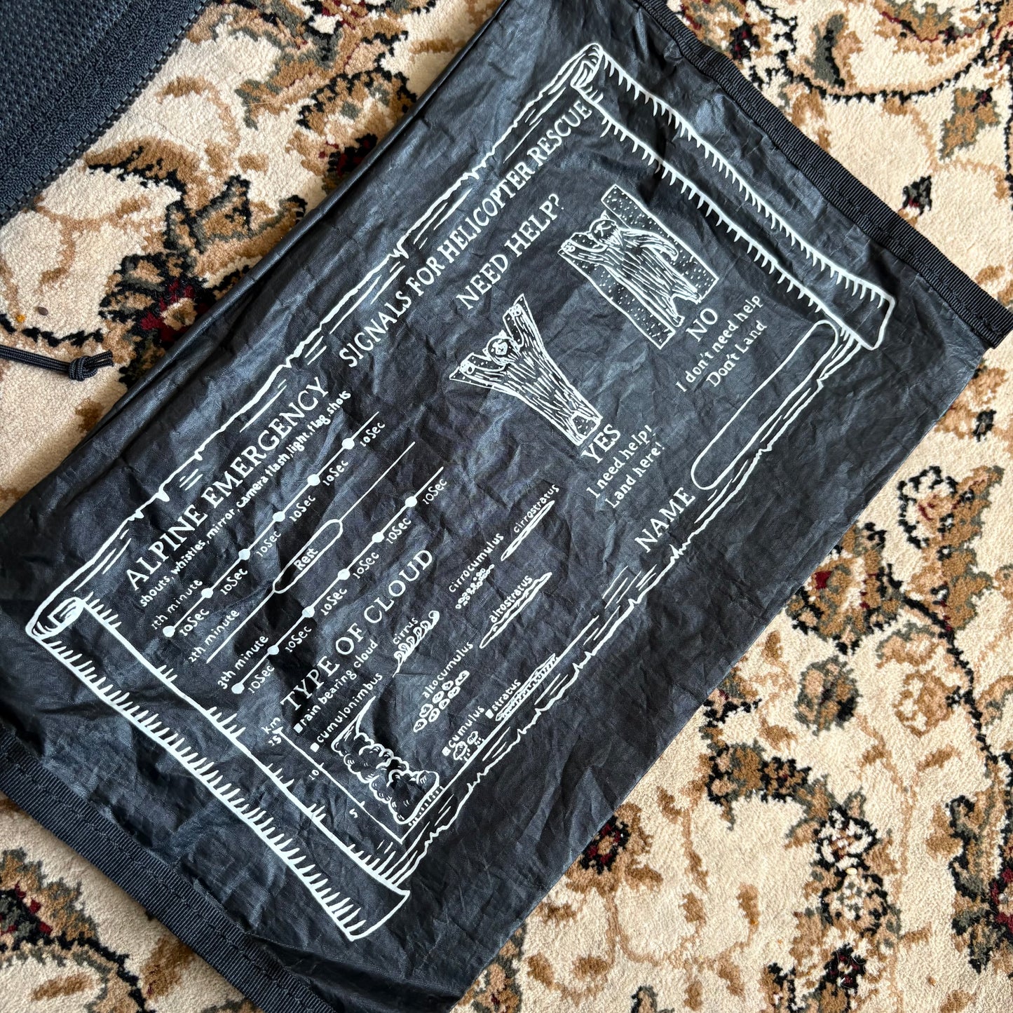 And Wander black sacoche crossbody bag
