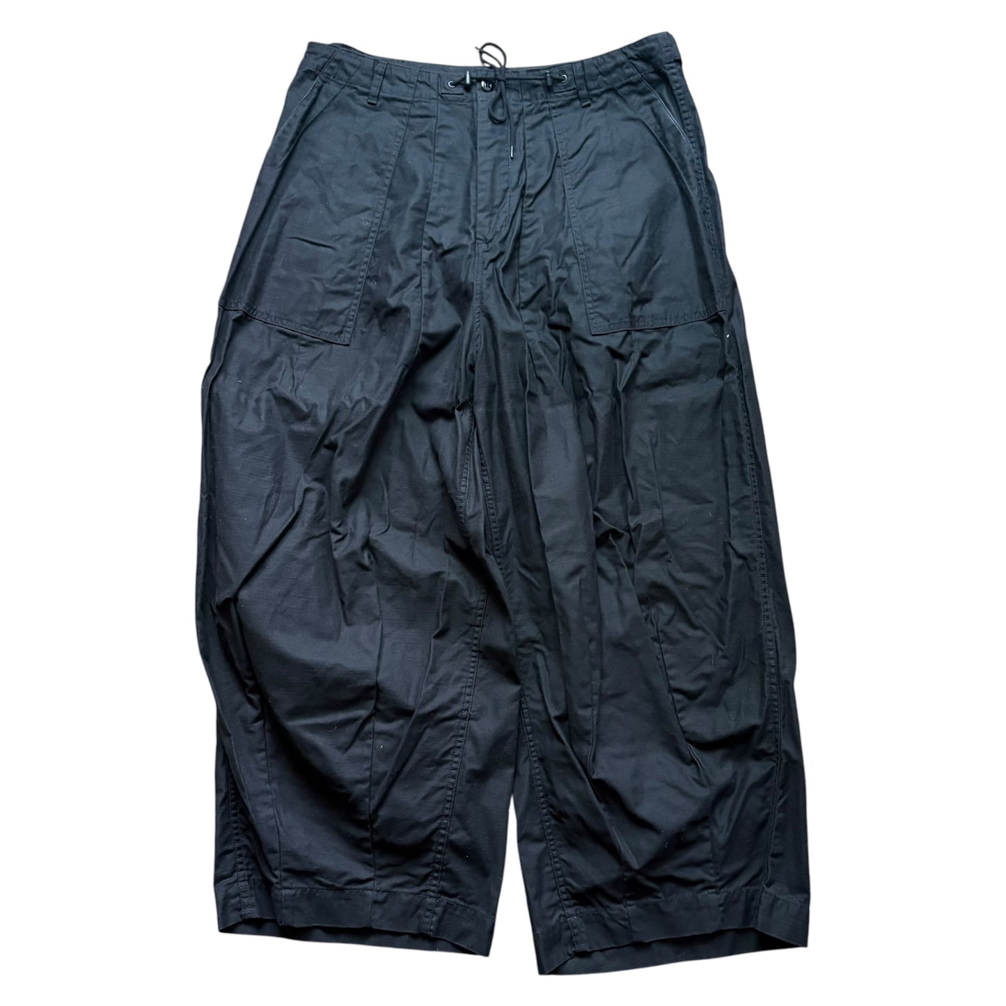 Needles HD fatigue pants black (XL)
