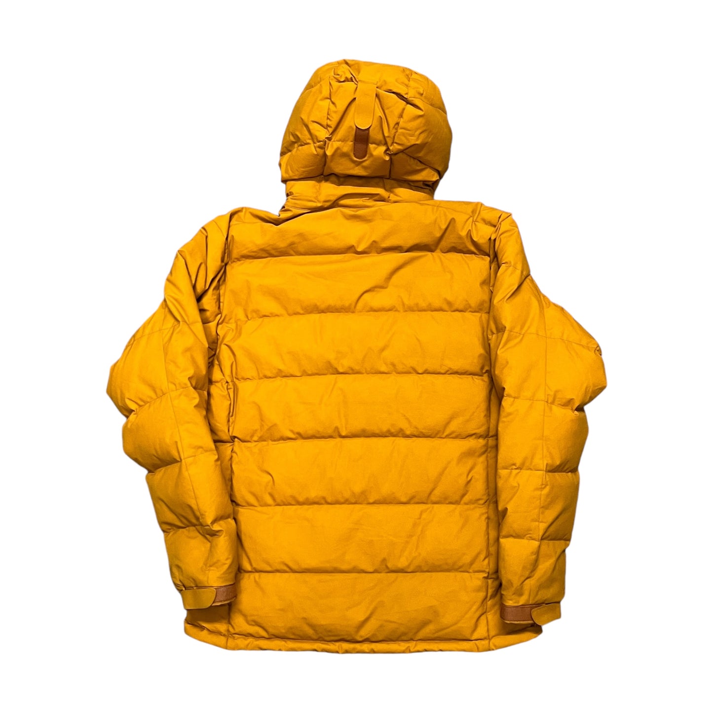 Montbell mustard yellow Gore-Tex puffer jacket (M)